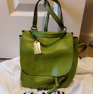 Coach mini backpack